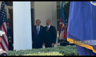 Ağ Evdə Azərbaycan və ABŞ prezidentlərinin görüşü başlayıb YENİLƏNİB
