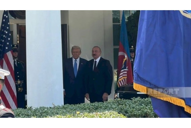 Ağ Evdə Azərbaycan və ABŞ prezidentlərinin görüşü başlayıb YENİLƏNİB
