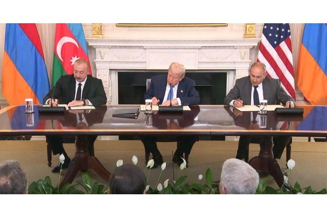 Türk Mədəniyyəti və İrsi Fondunun Azərbaycan ilə Ermənistan arasında Birgə Bəyannamənin imzalanmasına- MÜNASİBƏTİ
