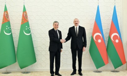 İlham Əliyev Qurbanqulu Berdiməhəmmədova zəng edib 