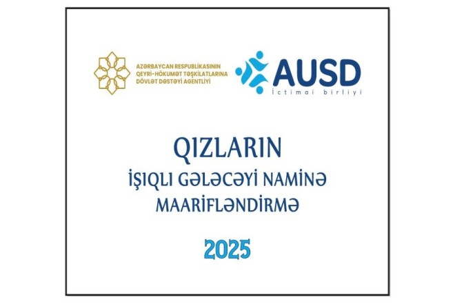 QHT “Qızların İşıqlı gələcəyi naminə maarifləndirmə” layihəsinin incrasına başlayır 