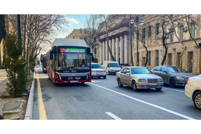 Sabah 4 avtobus marşrutu üzrə hərəkət sxemi dəyişdirilir