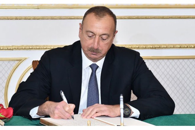 Prezident Sərəncam imzaladı - 1.5 milyon manat ayrıldı
