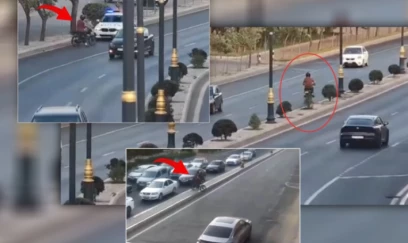 Bakıda avtoxuliqanlıq edən sürücü həbs edildi