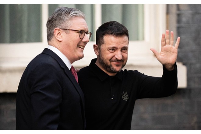 Zelenski bu gün Starmerlə görüşəcək 