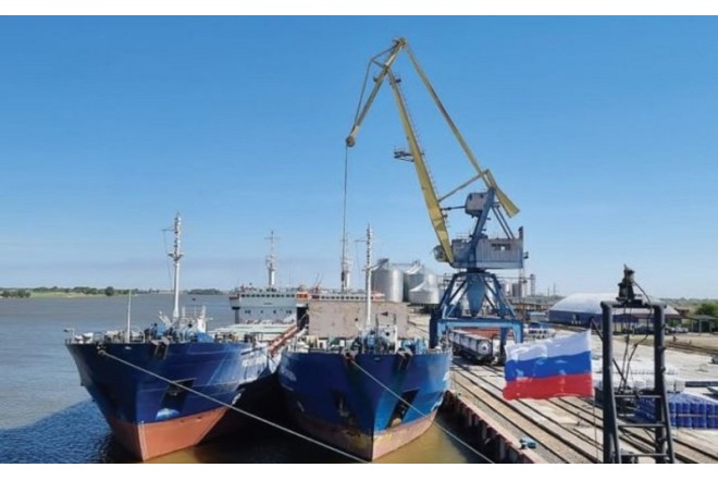 Ukrayna Həştərxana zərbə endirib 