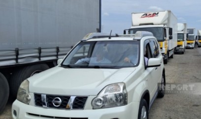 Ağdərənin Kolatağ kəndinə ilk köç karvanı yola salınıb 