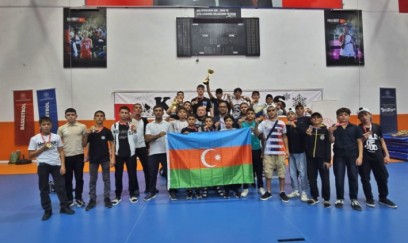Naxçıvanlı güləşçilər Türkiyədə keçirilən “Ani Cup” turnirində 17 qızıl medal qazanıblar 