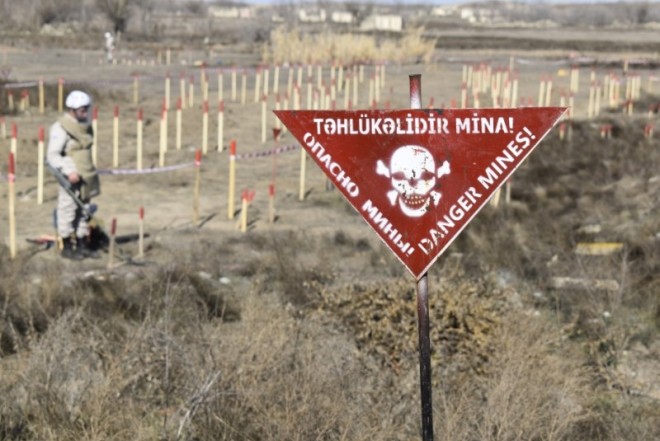 Ötən həftə 1362.7 ha ərazi minalardan təmizlənib