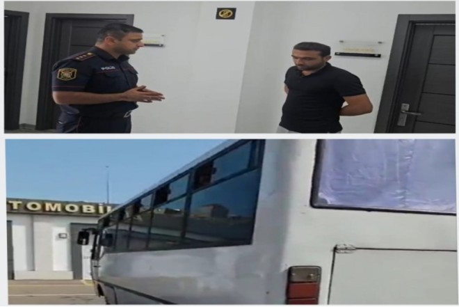 Sərxoş halda sərnişin daşıyan sürücü həbs edildi