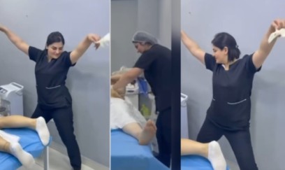 Daha bir əməliyyat rəzaləti: Xəstənin çılpaq görüntüləri yayıldı - VİDEO