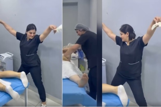 Daha bir əməliyyat rəzaləti: Xəstənin çılpaq görüntüləri yayıldı - VİDEO
