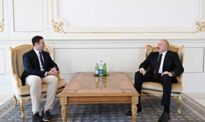 İlham Əliyev Cared Koheni qəbul etdi - FOTOLAR