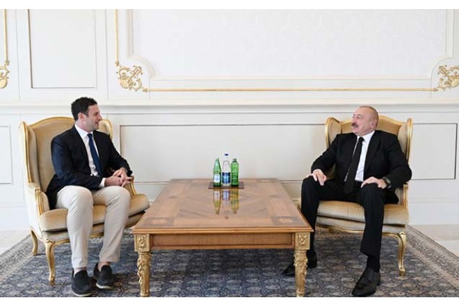 İlham Əliyev Cared Koheni qəbul etdi - FOTOLAR
