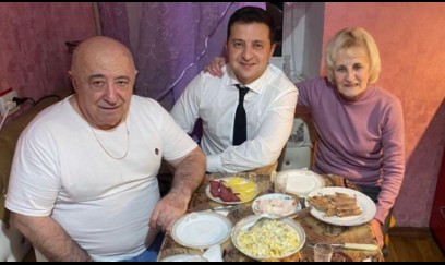 Zelenskinin valideynləri: “Onun prezident olmağını istəmirdik” - FOTOLAR