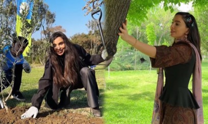 Leyla Əliyeva Mərkəzi Nəbatat Bağında - VIDEO