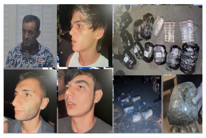 Bakıda mənzil və avtomobillərdə 18 kq narkotik aşkarlanıb, 4 nəfər həbs edilib 
