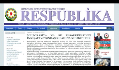 “Respublika” qəzeti bağlandı - Baş redaktora yeni vəzifə verildi