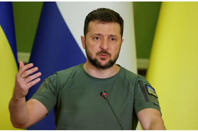 Zelenski: Ukrayna ən intensiv hücumlara məruz qalıb 