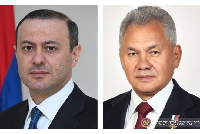 Qriqoryan və Şoyqu telefon danışığı aparıblar 