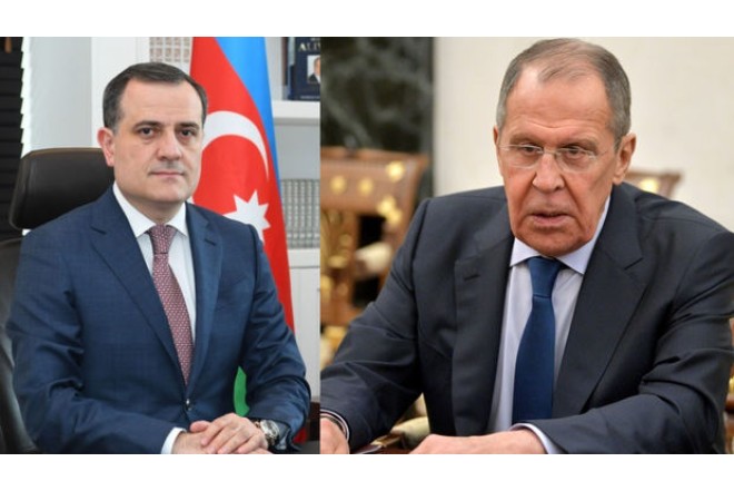 Ceyhun Bayramov ilə Sergey Lavrov arasında telefon danışığı olub