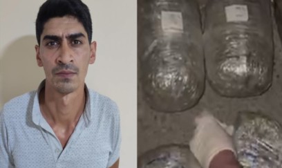 Səbaildə 10 kq marixuana aşkarlandı 