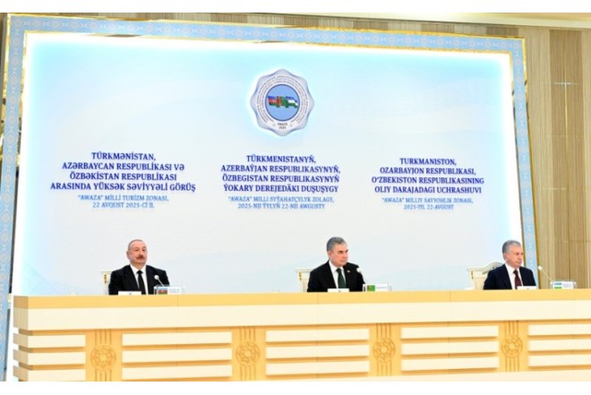 Bakı, Daşkənd və Aşqabad birgə bəyanat qəbul edib 