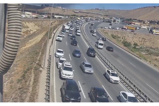 "Sədərək"dəki yanğın Kənar Dairəvi yolda SIXLIQ YARATDI 