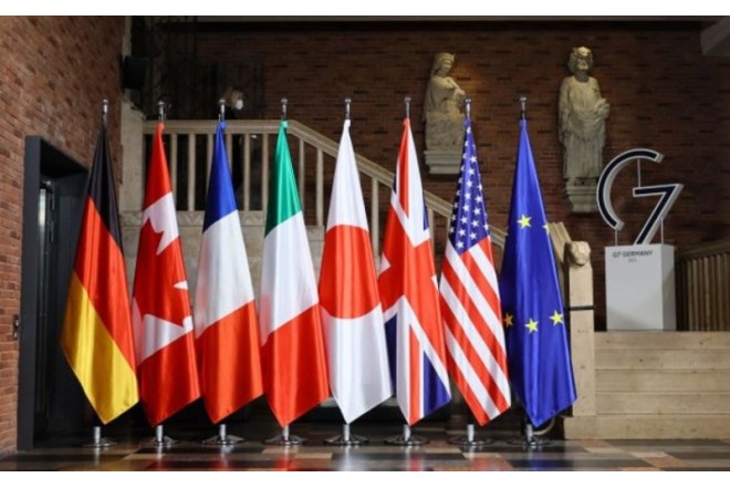 G7 nazirləri Ukraynanın Müstəqillik Günündə onlayn görüş keçirəcək