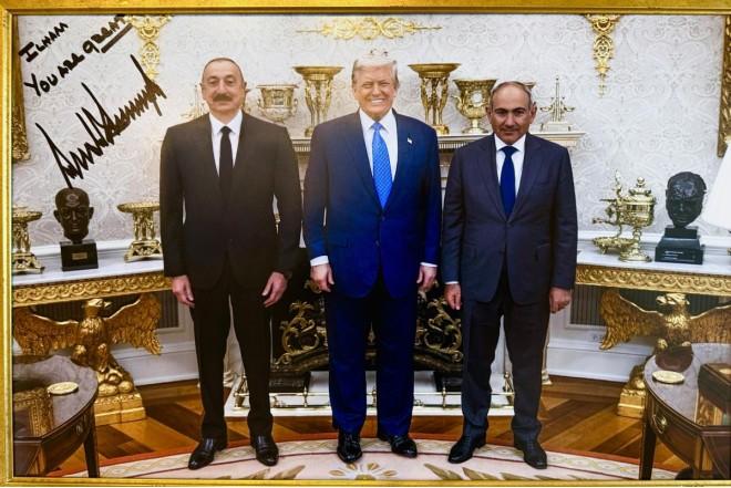 Donald Tramp: “İlham, Siz böyük lidersiniz” 
