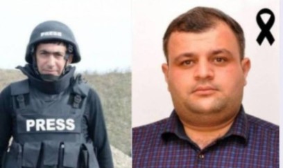 Şəhid jurnalistlərin medalları ailələrinə verildi
