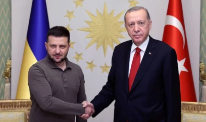 Zelenski Ərdoğanla Azərbaycan səfirliyinin binasının vurulmasını müzakirə edib 
