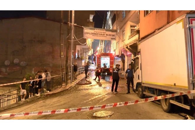 Türkiyədə yaşayış binasında yanğın və partlayış baş verib