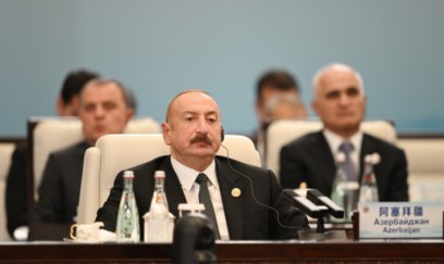 Prezident “ŞƏT plyus” formatında görüşdə - FOTOLAR