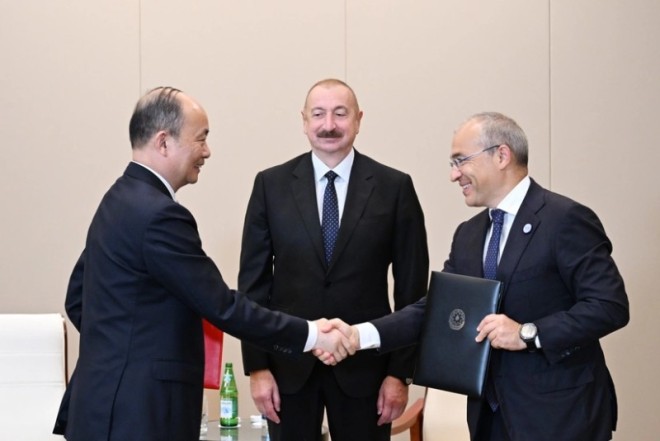 SOCAR və Çinin "Seven LTD" şirkəti arasında Çərçivə Sazişi imzalanıb 