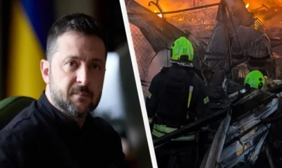 Zelenski Rusiyanın gecə hücumu barədə: "Bu cür qətllər şüurlu cinayət və müharibənin uzadılmasıdır"