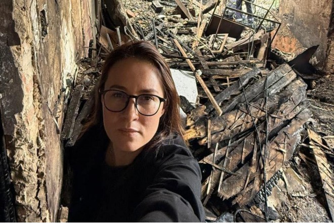 Ukrayna Baş naziri Rusiyanın hücumundan sonra Nazirlər Kabineti binasının içəridə necə göründüyünü göstərib 