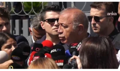 Gürsel Tekin CHP binasından 10 dəqiqəyə çıxdı