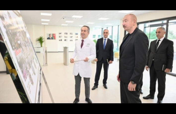 Prezident Xankəndində açılışlar etdi - FOTOLAR
