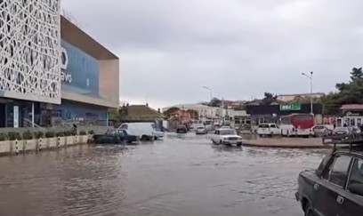 Yenə yağış, yenə Sabunçu... - Video