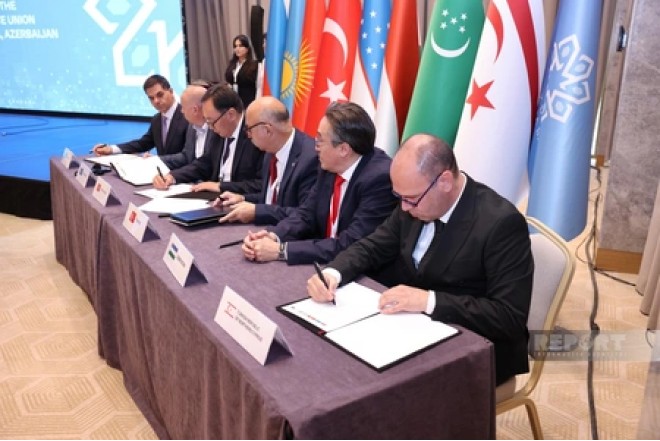 Türk dövlətlərinin sığortaçıları Şuşada birgə sənəd imzalayıb 