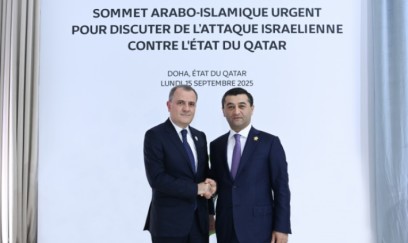 Ceyhun Bayramov özbəkistanlı həmkarı Baxtiyor Saidov ilə görüşüb 