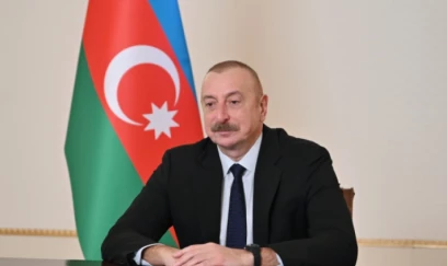 İlham Əliyevin "X" hesabında dövlət başçısının BƏƏ Prezidenti ilə görüşünə aid videoçarx paylaşılıb 