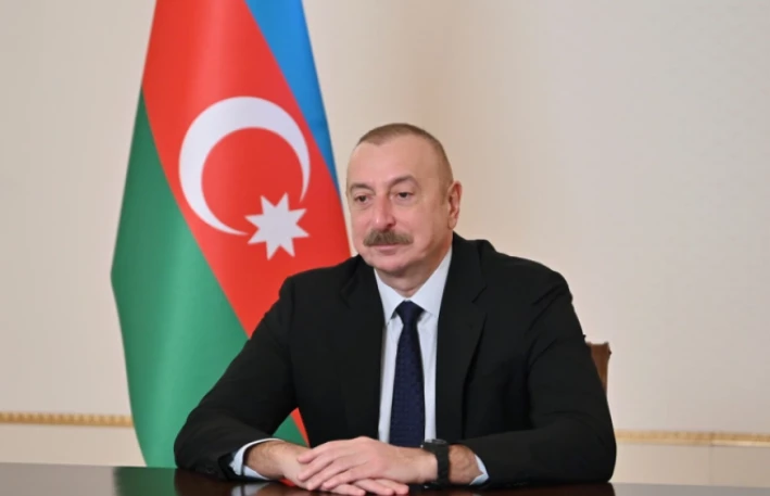 İlham Əliyevin "X" hesabında dövlət başçısının BƏƏ Prezidenti ilə görüşünə aid videoçarx paylaşılıb 