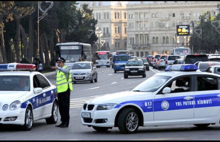 Bakıda hərəkət məhdudlaşdırılır - Yol polisindən sürücülərə çağırış