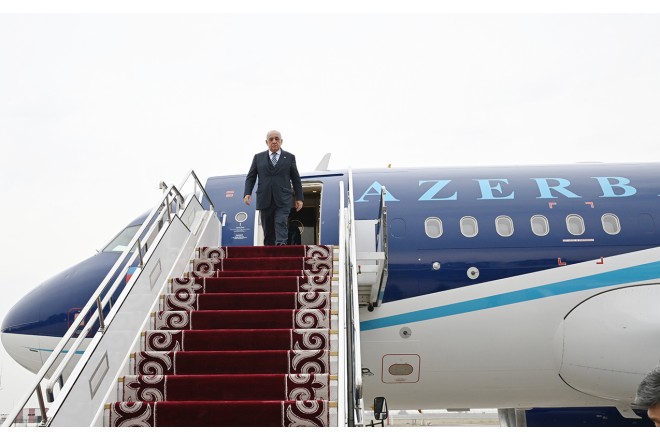 Əli Əsədov Qırğızıstanda səfərdədir - FOTO