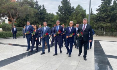 Xəzər rayonunda “Suverenliyin Zəfəri” adlı tədbir keçirilib - FOTO