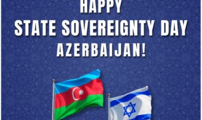 İsrail səfiri Dövlət Suverenliyi Günü münasibətilə Azərbaycanı təbrik edib 