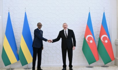 Prezident İlham Əliyev Ruanda Prezidenti ilə görüşünə dair paylaşım edib 