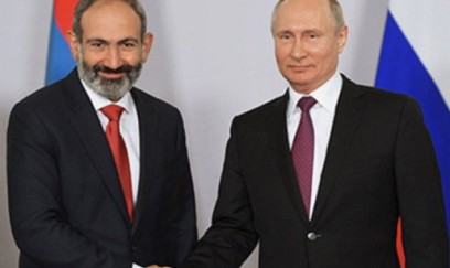 Putin Paşinyanı təbrik etdi 